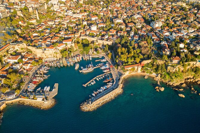 Antalya City Tour Full-Day Boat Tour Cable Car and Waterfall Peerless&Excellent - Upper Düden Waterfalls: two hours in the shade