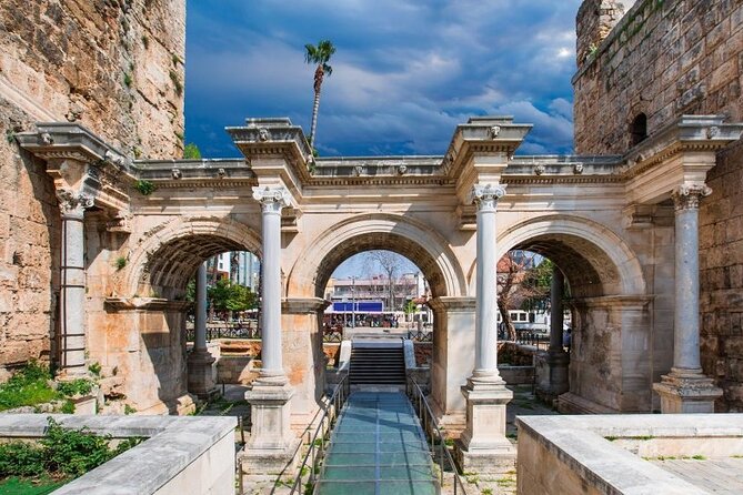 Antalya City Tour with Boat Tour and Waterfalls - Upper Duden Falls, park paths, and included lunch