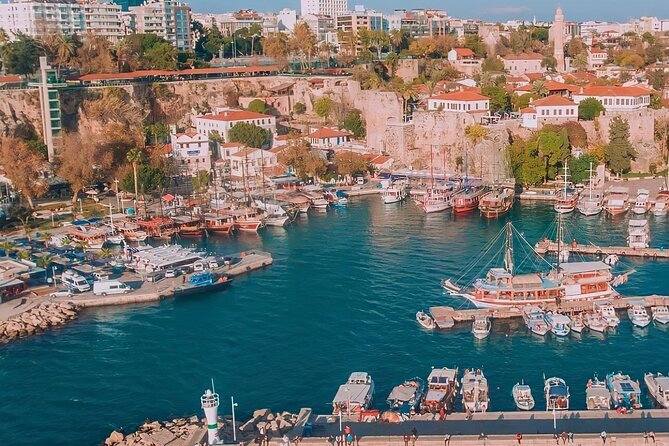 Antalya City Tour with Boat Tour and Waterfalls - The panoramic boat ride from Kaleici harbor