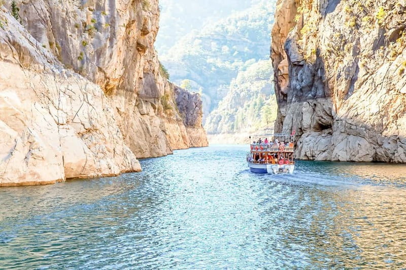 Antalya: Green Canyon Boat Trip w/Lunch near Green Lake - Key points to know before booking
