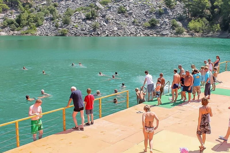 Antalya: Green Canyon Boat Trip w/Lunch near Green Lake - What the $54 price really covers