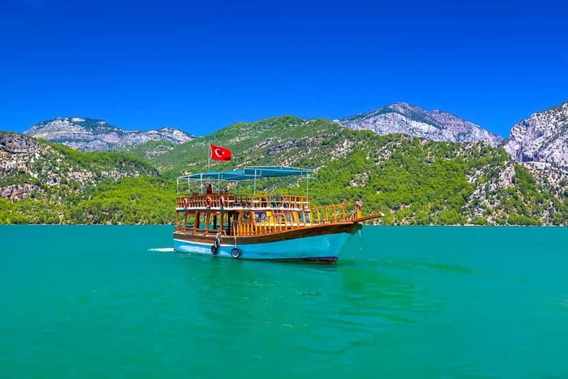 Antalya: Green Canyon Boat Trip w/Lunch near Green Lake - Pickup from Antalya and the road to Green Lake
