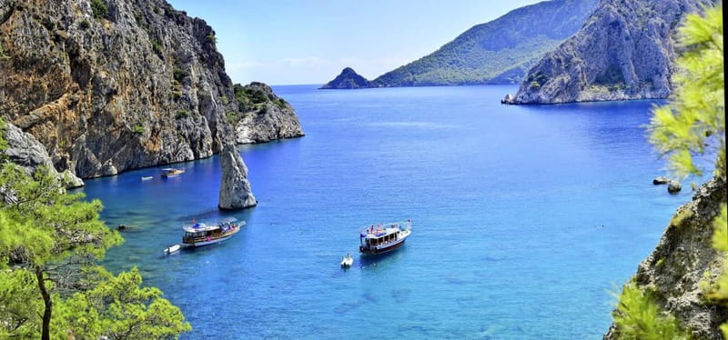 Antalya/Kemer: Adrasan Suluada Island Boat Tours with Lunch - The Cave of Love and the coastal route