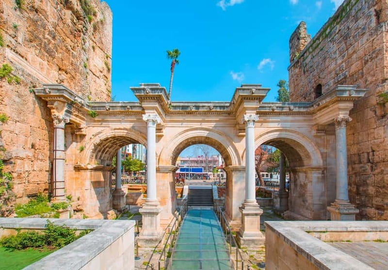 Antalya/Kemer: City Tour w/Olympos Cable Car, Boat & Lunch - The Old City Marina and the boat cruise