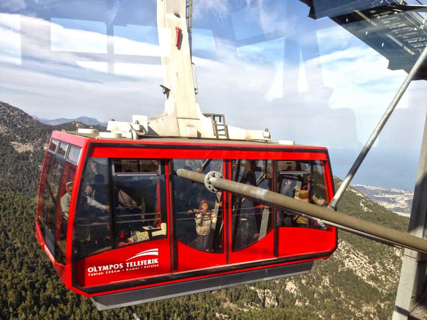 Antalya/Kemer: City Tour w/Olympos Cable Car, Boat & Lunch - The journey from your hotel to Antalya