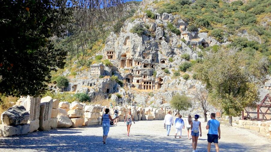 Antalya/Kemer: Kekova Sunken City, Demre & Lycia Day Tour - Myra’s Lycian tombs and Roman theater