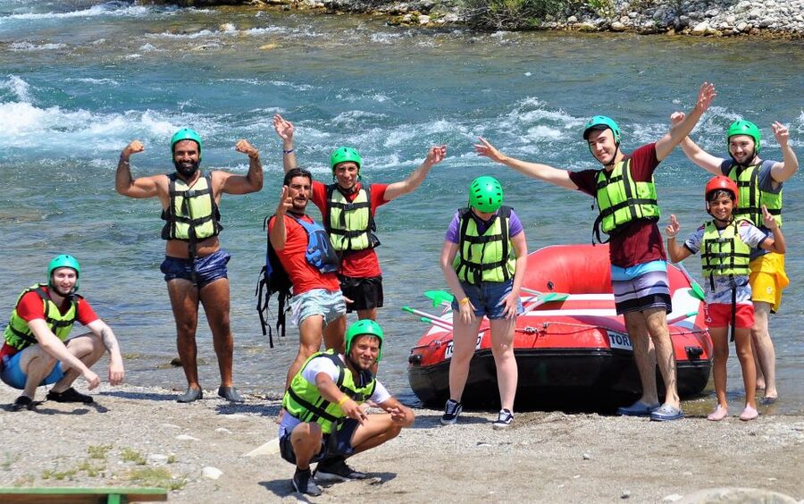 Antalya/Kemer: Koprulu Canyon Whitewater Rafting with Lunch - Ten rapids across 14 kilometers