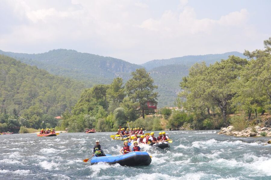 Antalya/Kemer: Koprulu Canyon Whitewater Rafting with Lunch - Photos, video, and extra activities