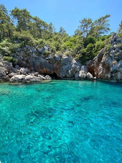 Antalya/Kemer: Suluada Boat Tour with Bays & Maldives Beach - Springs, natural pools, and the island walk