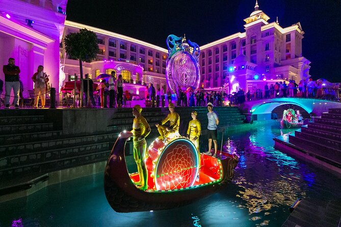 Antalya Land of Legends Night Show With Boat Parade - The return journey and the three-hour limit