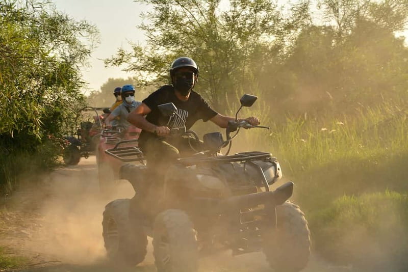 Antalya: Lara Beach Region Quad Safari - How long is the ride in practice?