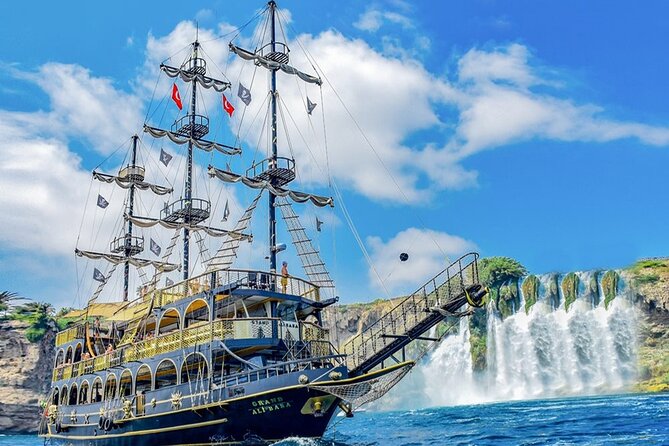 Antalya Lara Pirate Boat Trip w/Soft Drinks, Lunch & Pickup - Getting back to your hotel