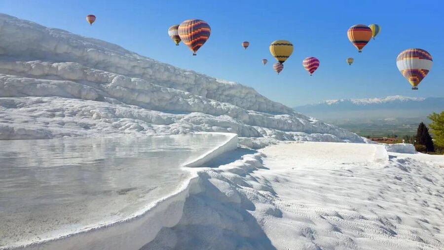 Antalya: Pamukkale Guided Tour With Optional Balloon Flight - The early pickup from Antalya