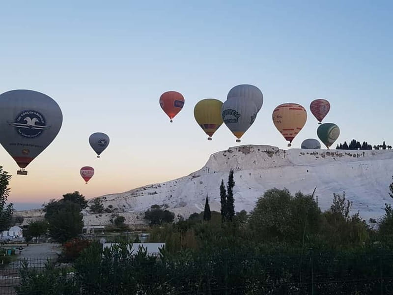 Antalya: Pamukkale Tour with Hot Air Balloon and Lunch - Hierapolis: Roman streets, tombs, baths, and a theater