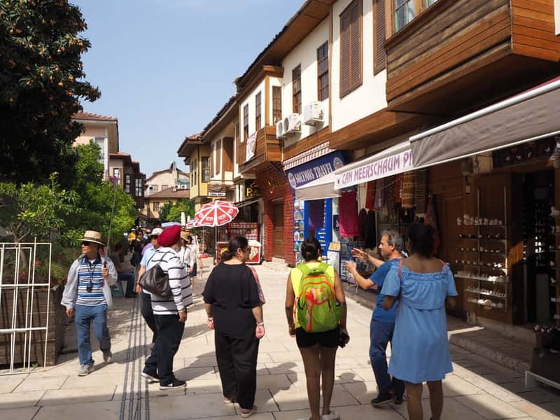 Antalya Private City Tour Waterfalls and Old Town Boat Tour - The one-hour boat ride from the old town
