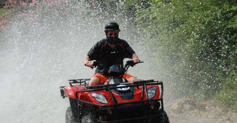Antalya: Quad-Bike Safari with Hotel Pick-Up - Safety briefing before the engines start