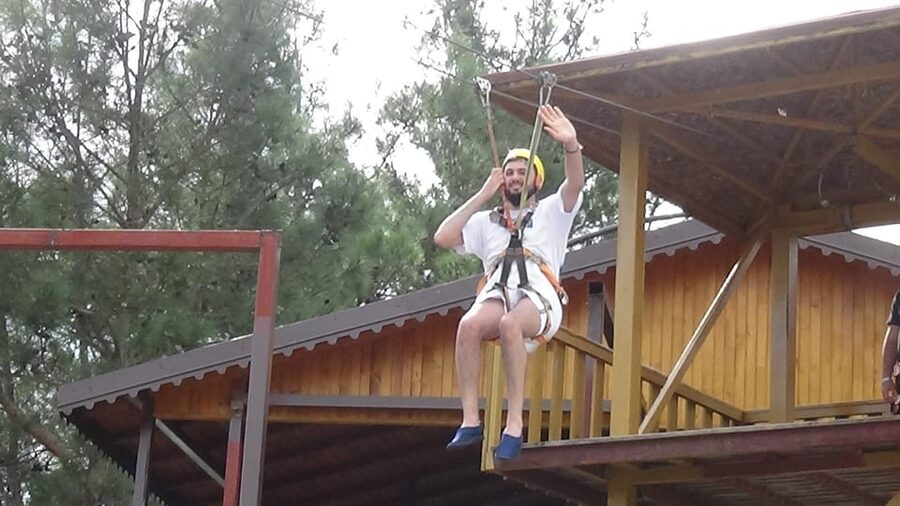 Antalya: Rafting & Buggy, Quad Safari & Zipline Adventure - The zipline finishes the day with an aerial view