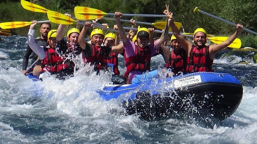 Antalya: Rafting & Buggy, Quad Safari & Zipline Adventure - Rafting the 12-kilometer Köprüçay route