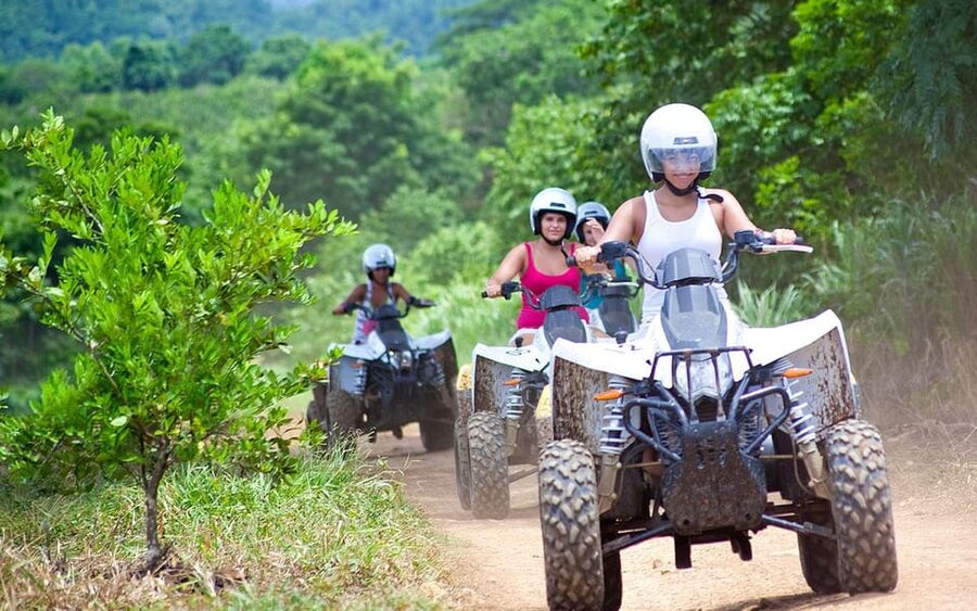 Antalya Rafting, Buggy/Quad, Zipline & Lunch with Swim Break - Buggy and ATV tracks through the forest