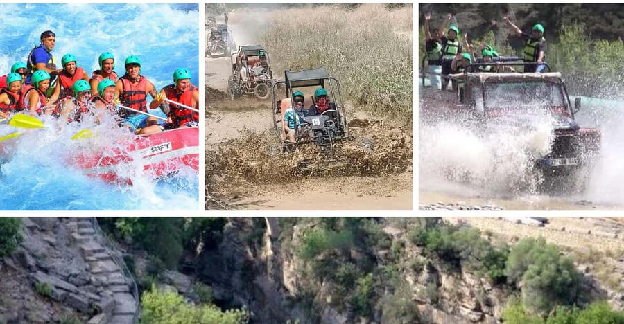 Antalya: Rafting Jeep Buggy&Quad Safari zipline canyon visit - Family suitability and physical demands
