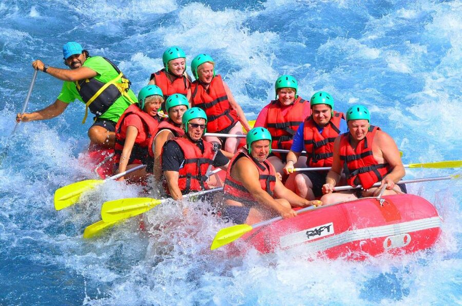 Antalya:Rafting,Jeep&Buggy Safari,Zipline,Lunch wCanyonVisit - Rafting 14 kilometers through 10 rapids