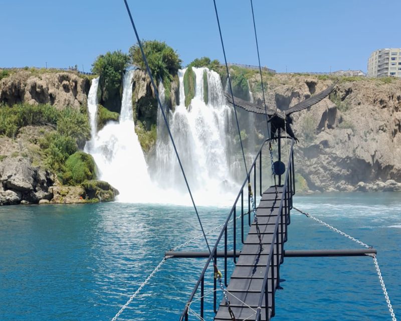 Antalya: Relax Boat Trip with Lunch to the Duden Waterfall - The morning departure near Kundu