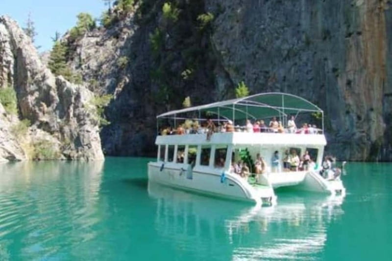 Antalya/Side: Green Canyon Day Trip with Boat Tour and Lunch - Reaching Green Canyon from Antalya, Side, Belek, or Alanya