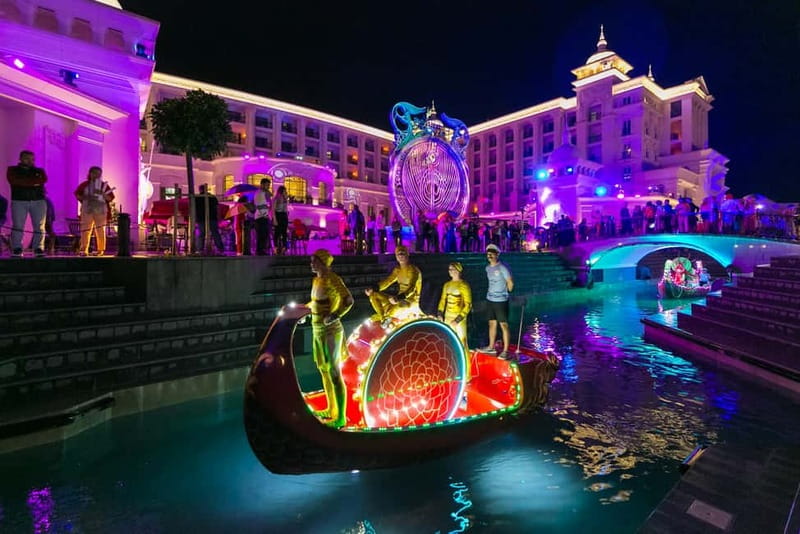 Antalya: The Land of Legends Night Show & Shopping Avenue - The one-hour drive from Antalya