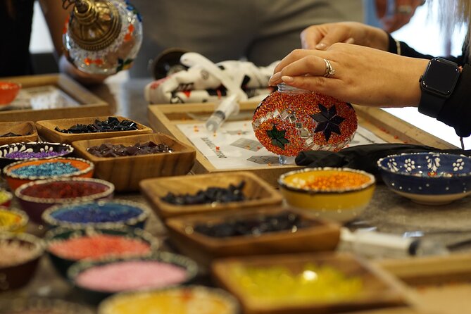 Antalya: Turkish Mosaic Lamp Workshop in Old Town – All Included - Packing the lamp for the journey home