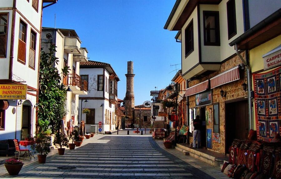 Antalya Waterfalls and Old City Tour - The boat ride from Kaleici Marina
