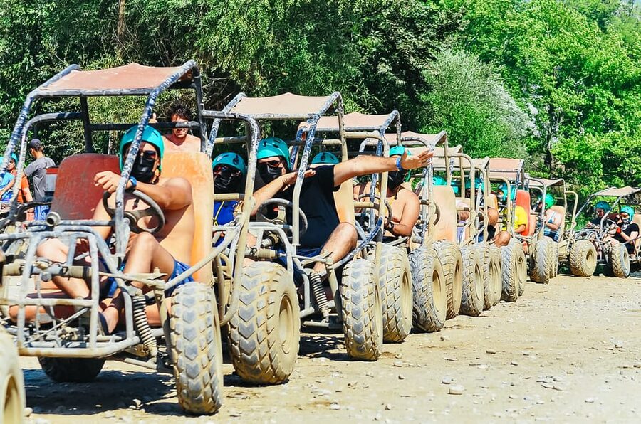 Antalya: Ziplining, Rafting, Jeep Tour & Quad Safari w/Lunch - Jeep Ride: Useful Transfer, Modest Safari