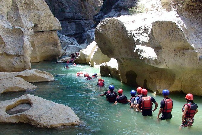 Canyoning and Rafting Adventure incl. Lunch from Alanya - Canyoning between the canyon walls