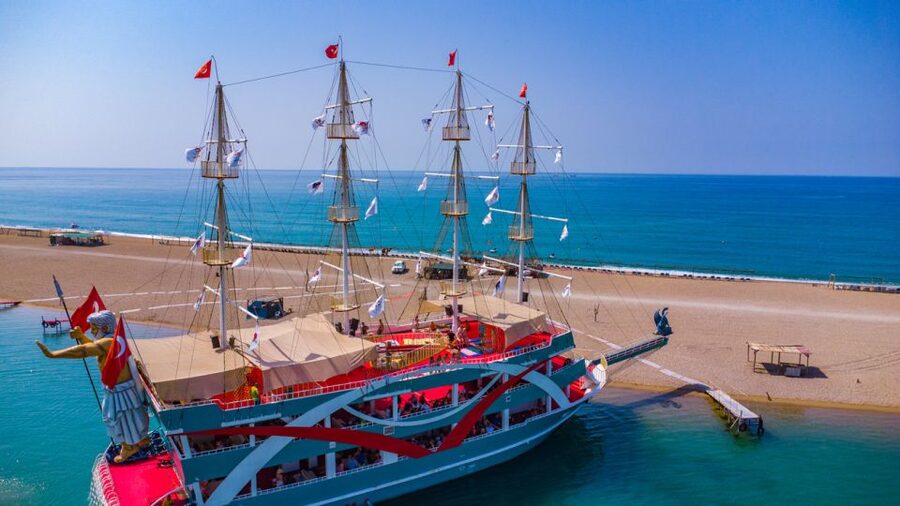 City of Side: All-Inclusive Boat Ride and Foam Party - Following the Manavgat River into the sea