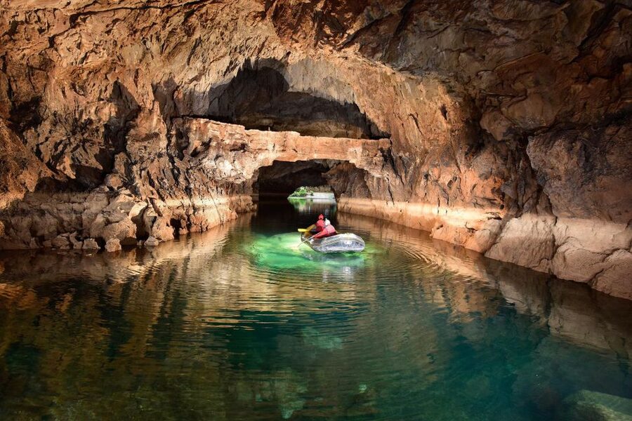 City of Side: Altinbesik Cave and Ormana Tour with Boat Ride - A village mosque and local hospitality