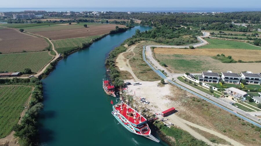 City of Side: Boat Tour on the Manavgat River w/ Bazaar Trip - Cennet Beach and the two-water swim