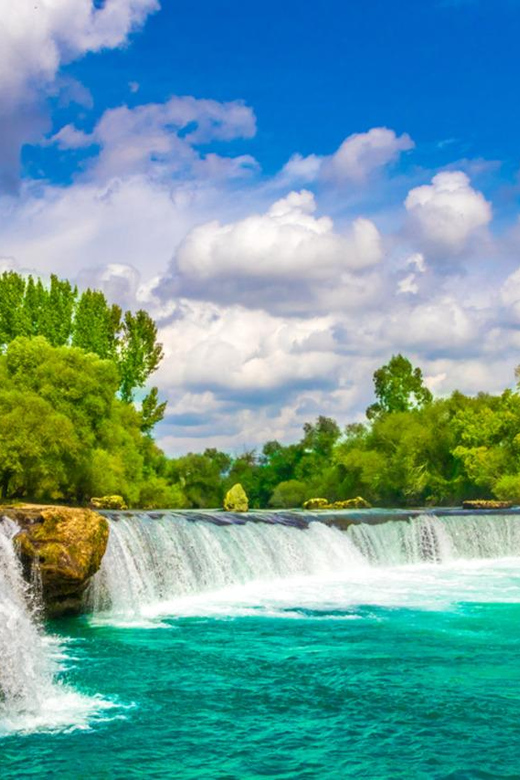 City of Side: Cabrio Bus & Green Lake Boat Tour with Lunch - Key points at a glance