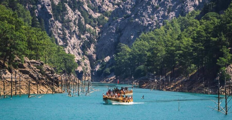 City of Side: Cabrio Bus & Green Lake Boat Tour with Lunch - Manavgat Waterfall is brief but worthwhile