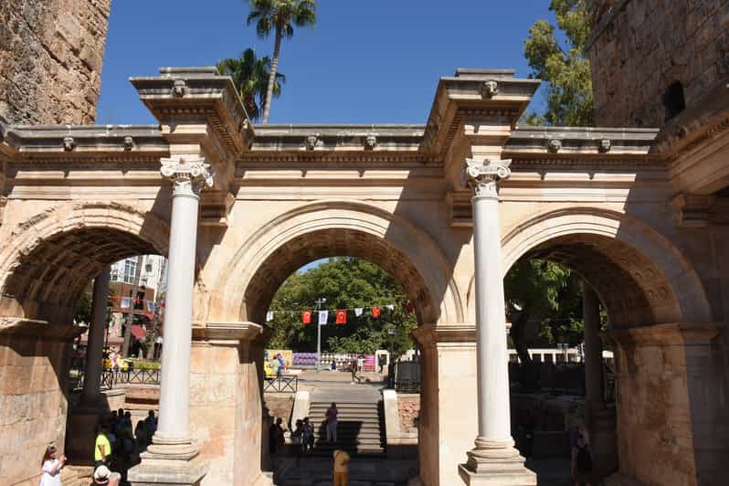 City of Side: City Tour including Waterfalls and Cable Car - What this Side to Antalya day trip really offers