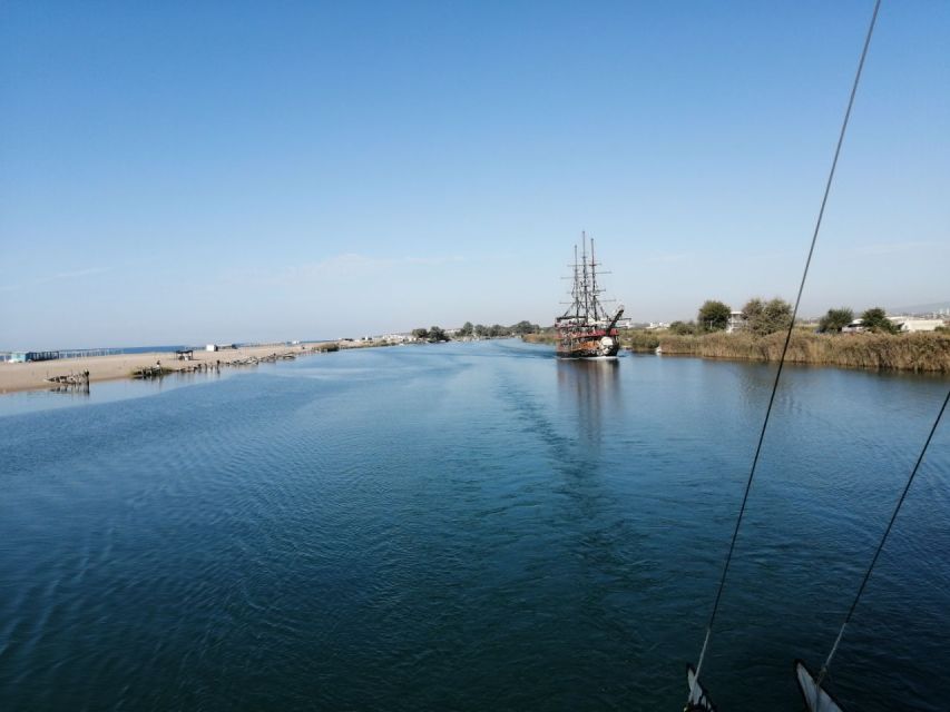 City of Side: Dolphin Island Boat Tour with BBQ & Foam Party - The third stop near Karaburun Bay