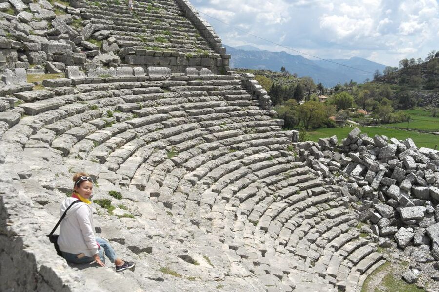 City of Side: Eagle Canyon and Selge Ancient City Day Trip - The Minibus Ride from Side to the Mountains