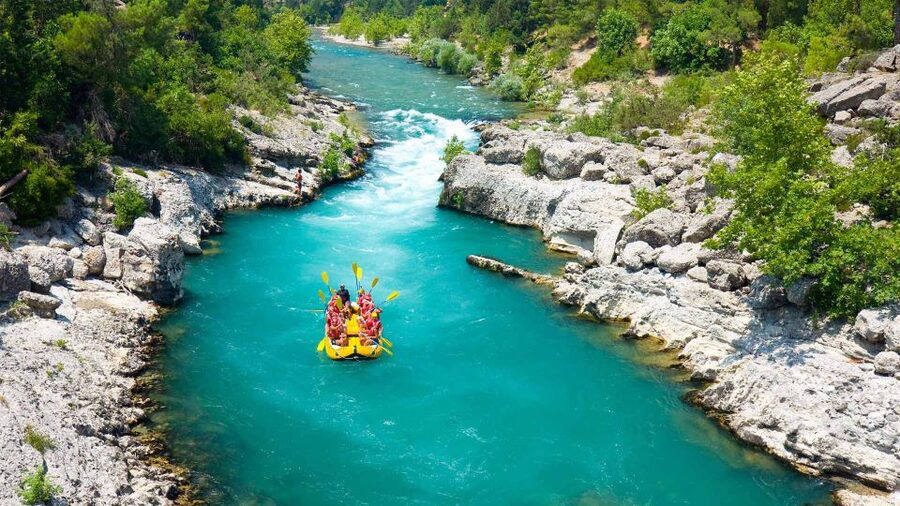 City of Side: Eagle Canyon w/ Optional Selge or Rafting Tour - The two-hour return to Side
