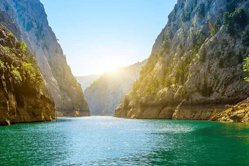 City of Side: Green Canyon Boat Trip w/Unlimited Soft Drinks - Two hours across the Green Canyon