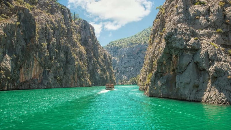 City of Side: Green Canyon Boat Trip w/Unlimited Soft Drinks - The return cruise and hotel drop-off