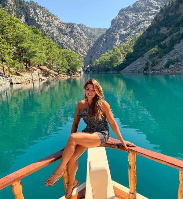 City of Side: Green Canyon Boat Trip w/Unlimited Soft Drinks - Oymapinar Dam and the old Roman bridge