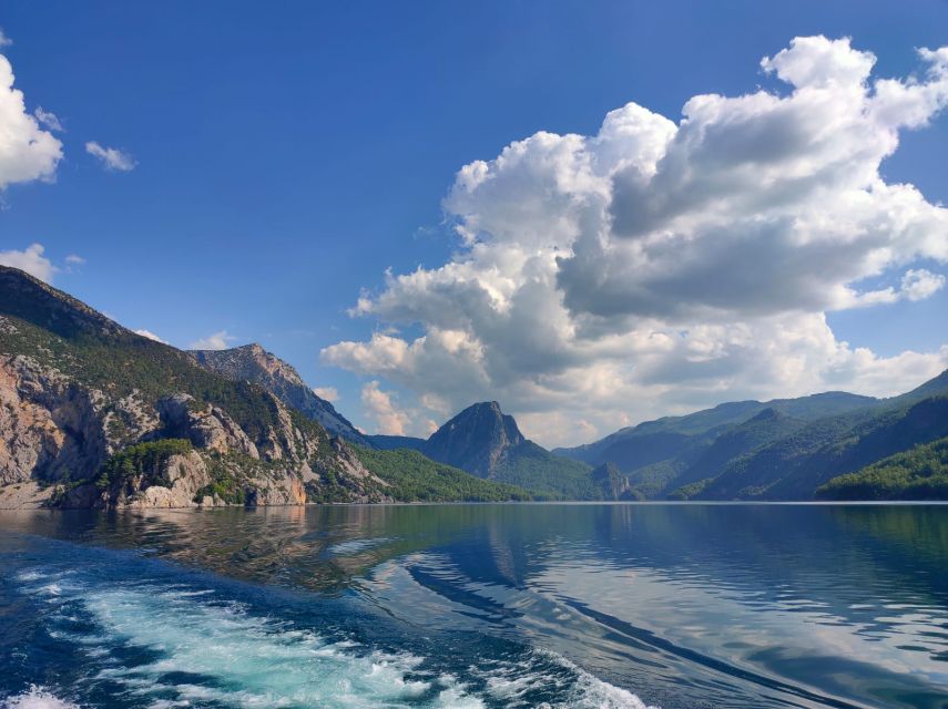 City of Side: Green Canyon Tour w/ Boat, Lunch & Fishing - From Side to Oymapınar Dam