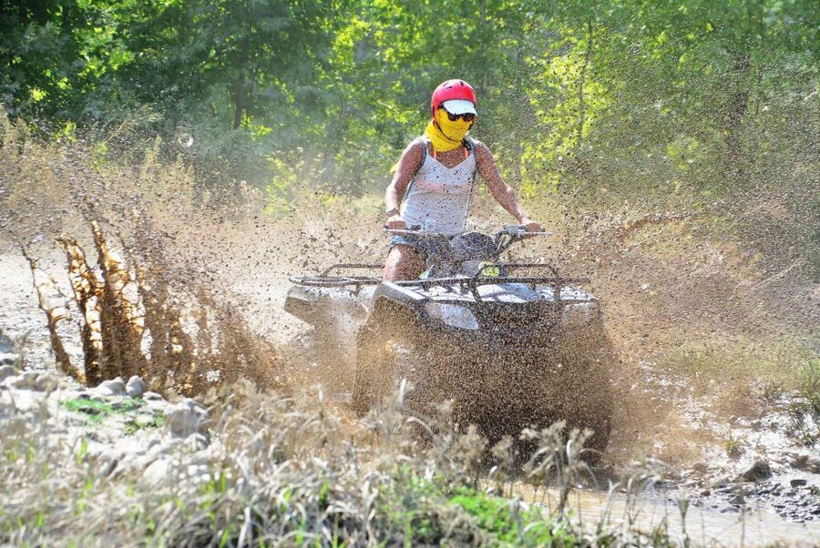 City of Side: Guided Quad Bike Riding Experience - Photos, video, and the shower stop