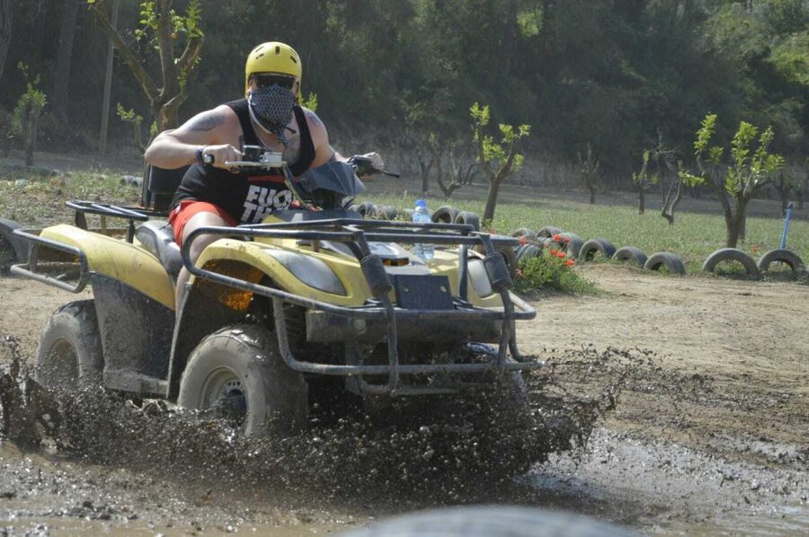 City of Side: Guided Quad Bike Riding Experience - Learning the quad before the real route