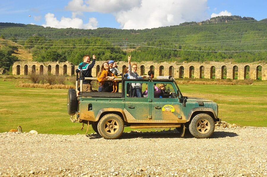City of Side: Jeep Safari & Green Lake Boat Trip with Lunch - Green Canyon and Oymapinar Dam views