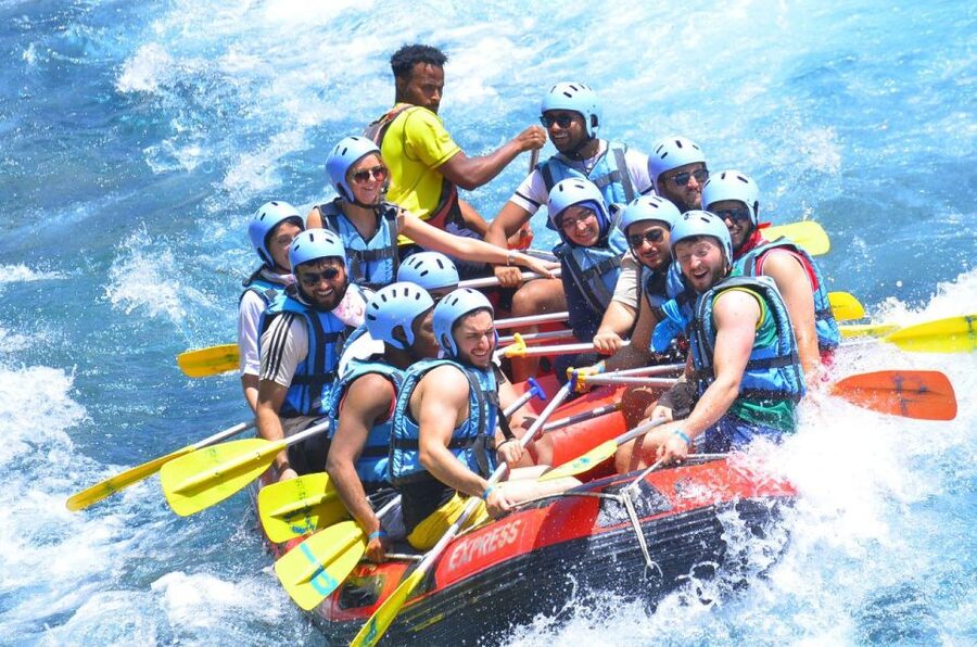 City of Side: Köprülü Canyon Rafting Tour with Lunch - The second rafting section and the optional zipline