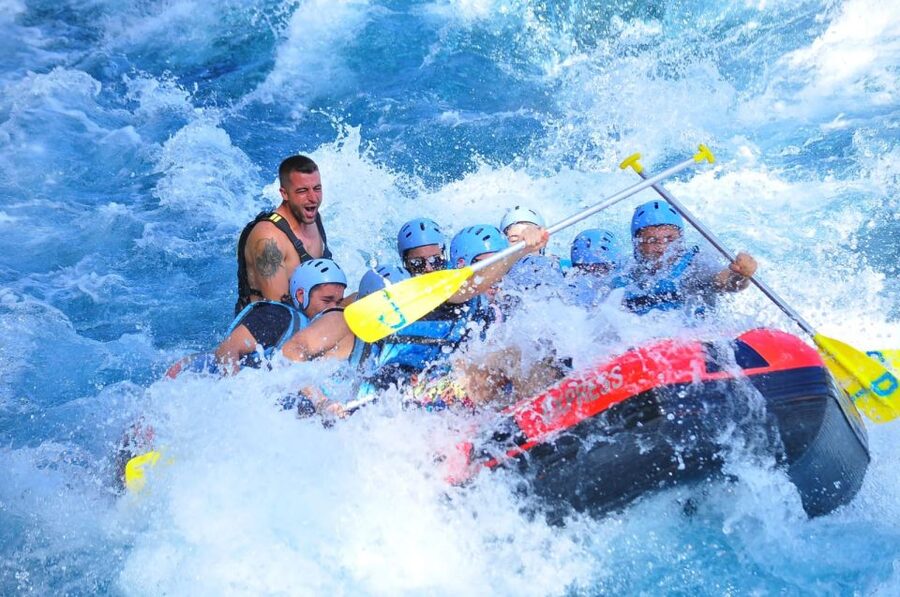 City of Side: Köprülü Canyon Rafting Tour with Lunch - Lunch beside the river